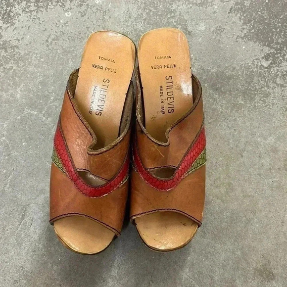 Vintage stildevis clogs - Picture 2 of 6